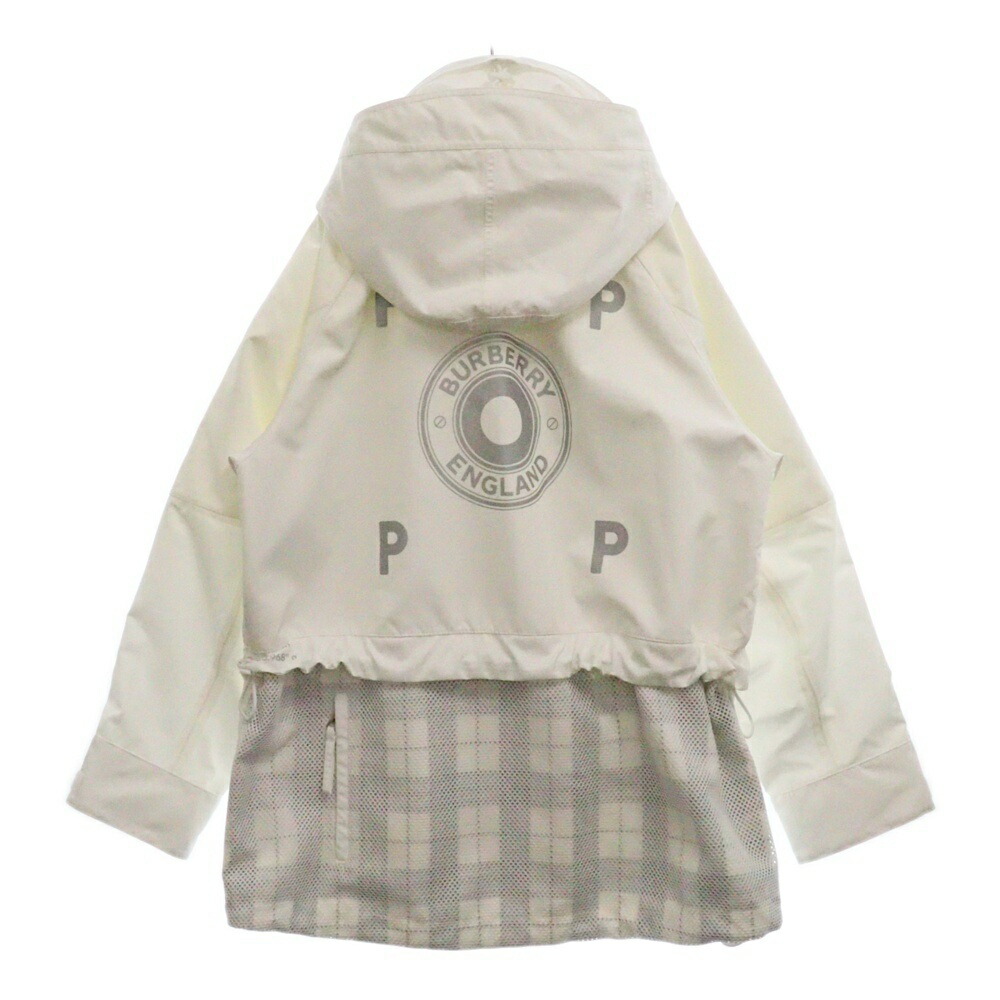 美品 BURBERRY バーバリー バックエンブレムプリント 中綿ジャケット 美品 BURBERRY バーバリー バックエンブレムプリント 中綿ジャケット