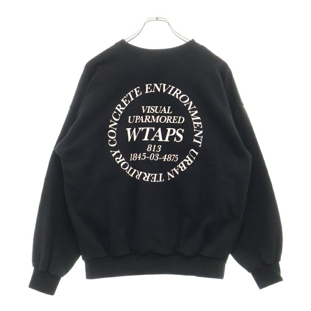 Wtaps 21aw THOR 切り替えクルーネックスウェット サンダーロゴ Wtaps 21aw THOR 切り替えクルーネックスウェット サンダーロゴ
