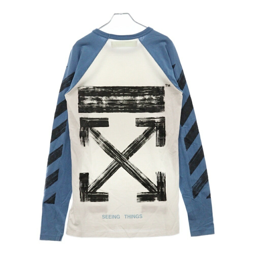 楽天市場】OFF-WHITE(オフホワイト) サイズ:S Arrow L/S T-Shirt