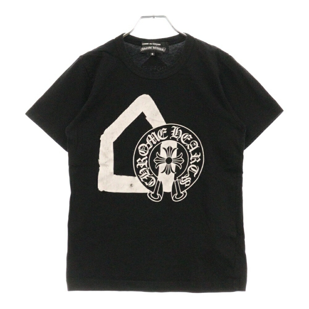 送料込◆コラボ◆Comme des Garcons x Chrome Hearts Tシャツ 白 コムデギャルソン×クロムハーツCOMME des GARCONS×CHROME HEARTS