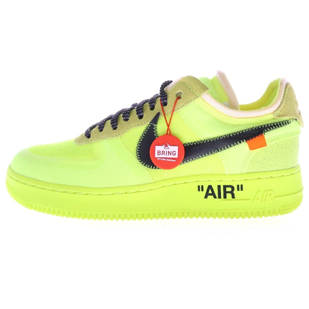 楽天市場】THE 10 : NIKE AIR FORCE 1 LOW OFF-WHITE volt/black-volt