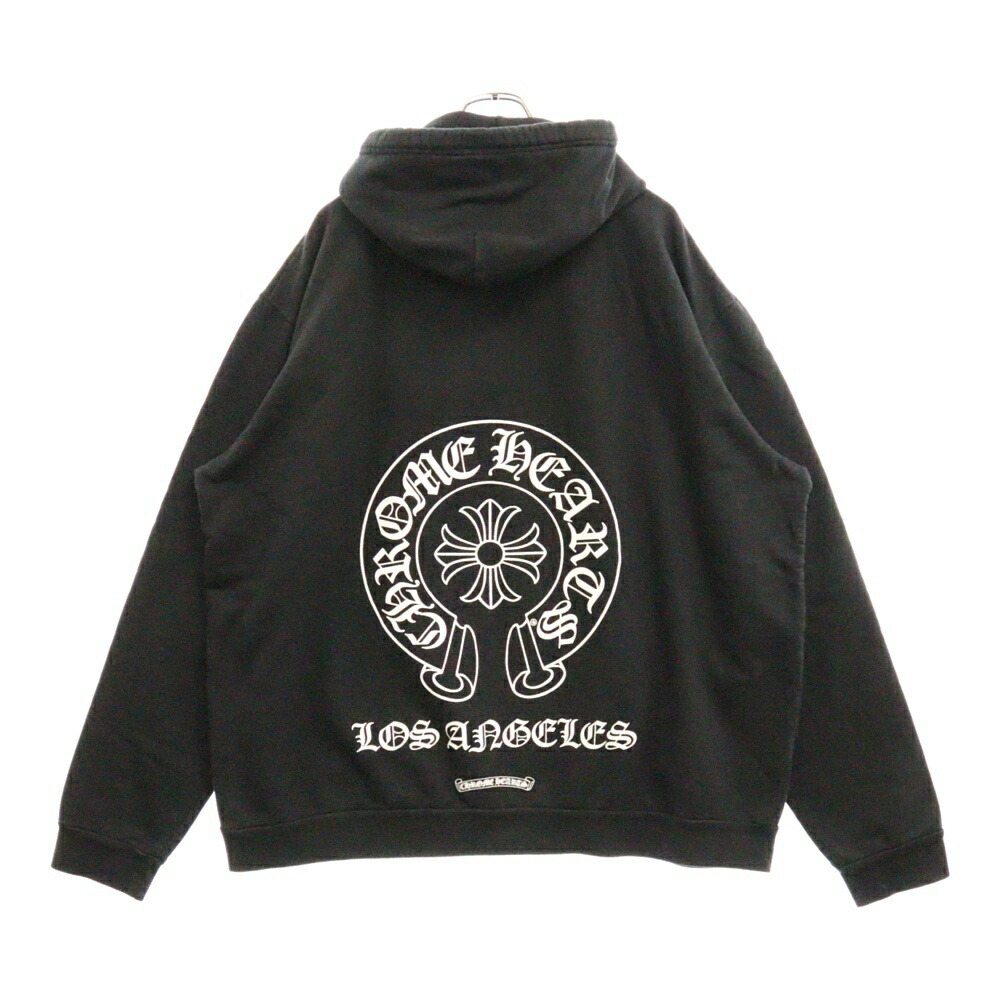 クロムハーツ ホースシュー フローラルクロス ジップ パーカー フーディー XL CHROME HEARTS 新品正規品 クロムハーツ ジップパーカー ホース
