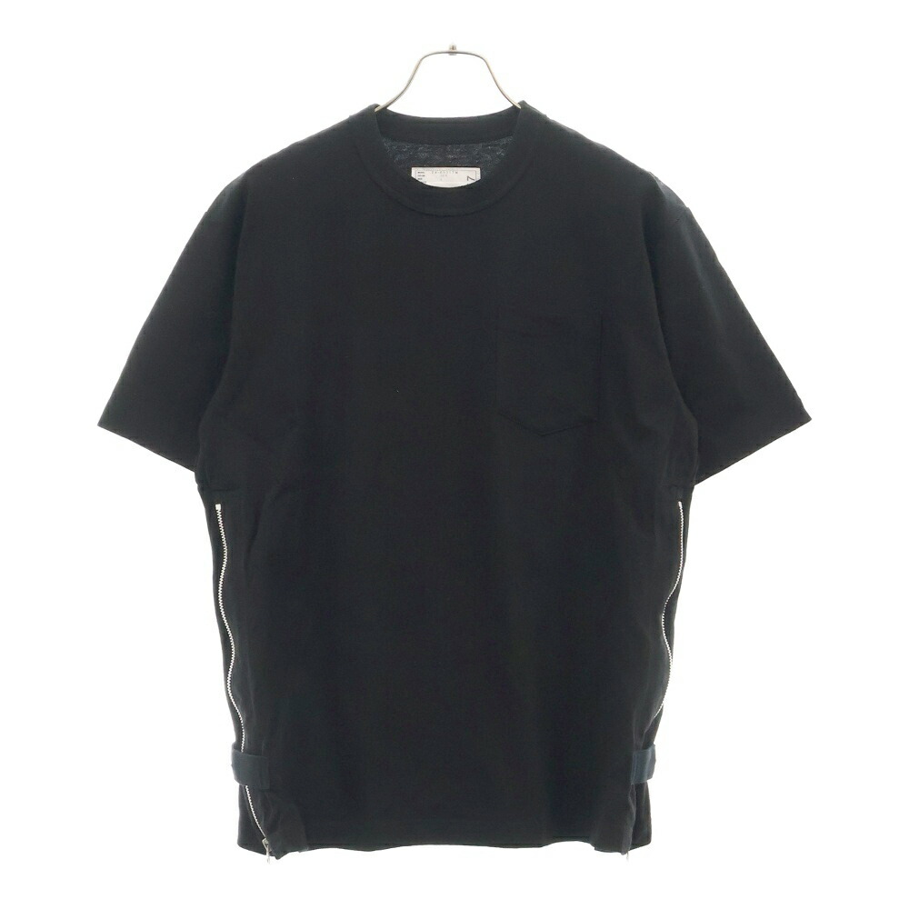 関税送料込★sacai ナイロンツイルコットンジャージーワンピース 関税送料込☆sacai ナイロンツイルコットンジャージーワンピース