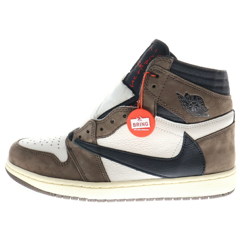 ナイキ×トラヴィススコット AIR JORDAN 1 LOW OG SP ヌバック