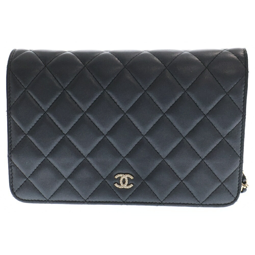 楽天市場】CHANEL(シャネル) マトラッセ ラムスキン チェーン