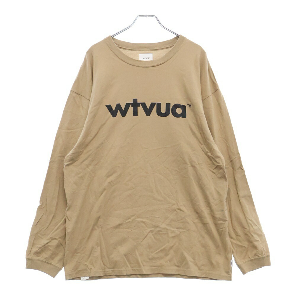 WTAPS ダブルタップス EX41 コレクション　ロンT カーキ　1 S WTAPS×Champion ロングスリーブTシャツ C8-U421 C8-U421 カーキ