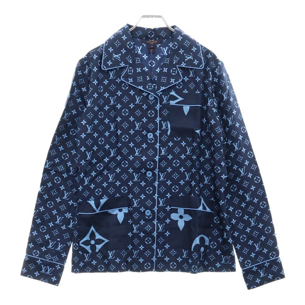 極美品 超希少 Louis Vuittonモノグラムフラワーパジャマシャツ XS LOUIS VUITTON - 極美品 超希少 Louis Vuittonモノグラム