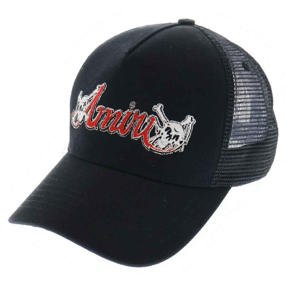 AMIRI アミリ MA ロゴ 刺繍 TRUCKER メッシュ キャップ AMIRI アミリ MAロゴ トラッカーキャップ メッシュキャップ