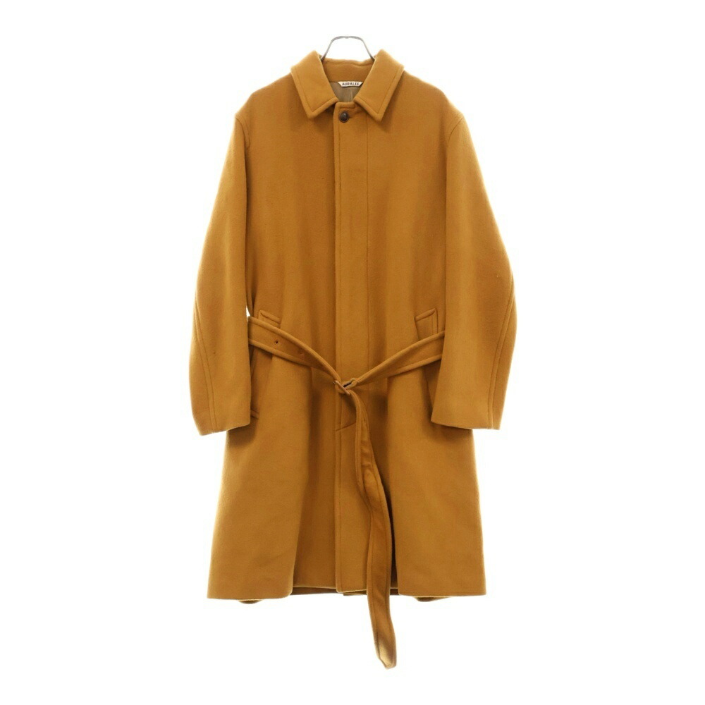 未使用品　AURALEE ダブルフェイスコート　サイズ3 AURALEEからダブルフェイスチェックロングコートが入荷致しまし