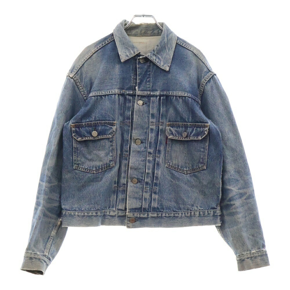 ROX WESTERN 70s ビンテージ 赤耳デニムジャケット M相当 ROX WESTERN 70s ビンテージ 赤耳デニムジャケット M相当 - メルカリ