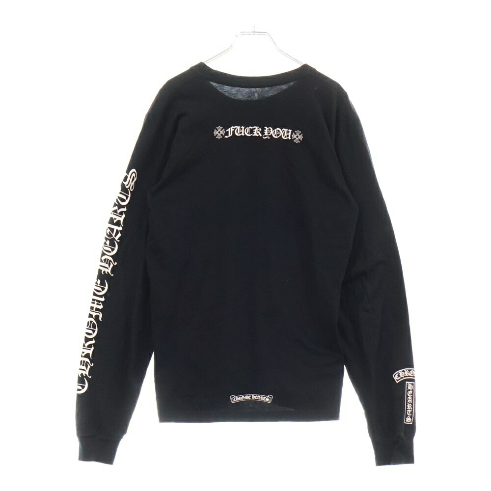希少【CHROME HEARTS】ネックロゴ \"Fuck You\" スリーブ Tシャツ 楽天市場】CHROME HEARTS Fuck You Tee クロムハーツ ファック