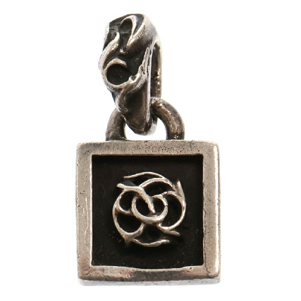 【正規品】クロムハーツ カシミヤ リストバンド BS FLUER CHARM CHROME HEARTS クロムハーツ（原本無） FRAMED BS FLUER