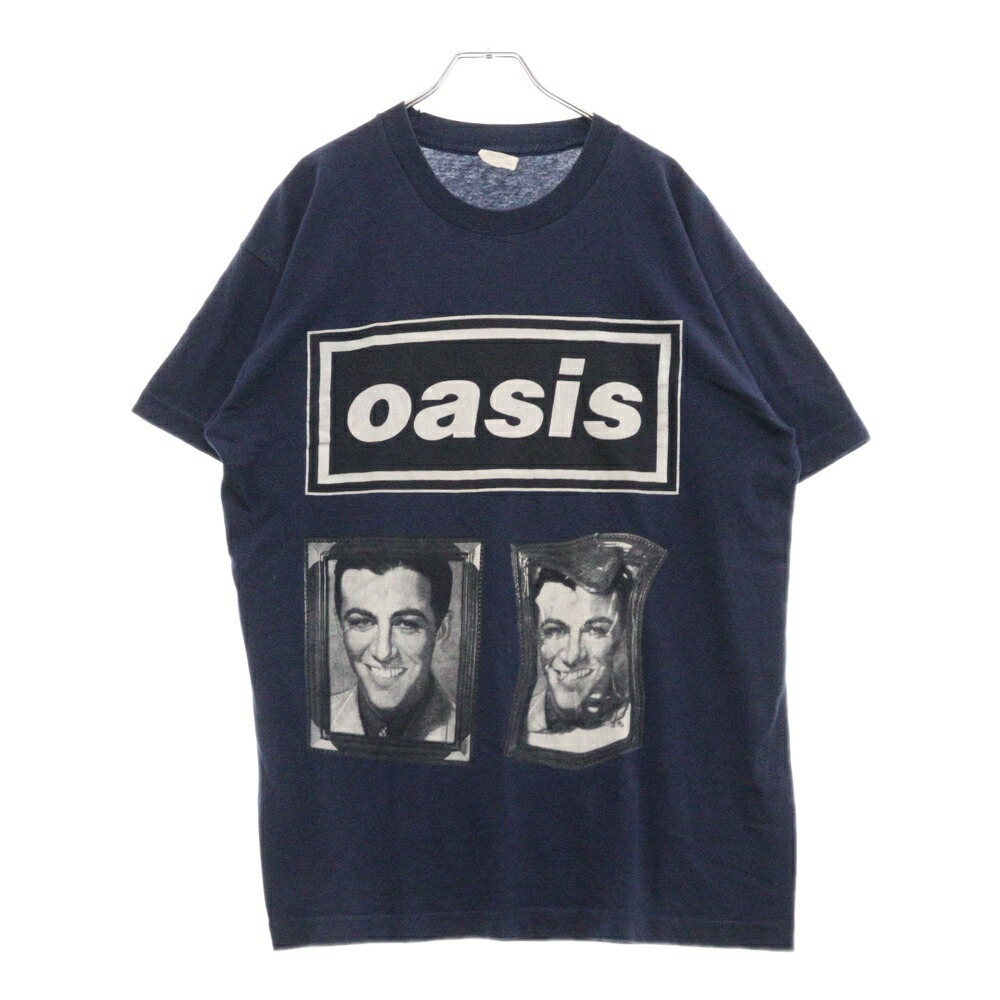90sヴィンテージ古着oasis Tシャツ 水色 100%コットン 90sヴィンテージ古着oasis Tシャツ 水色 100%コットン 90s