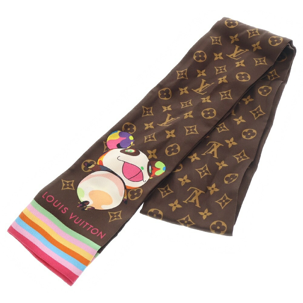 LOUIS VUITTON シルクスカーフ バンドー・モノグラム LOUIS VUITTON ルイヴィトン シルクスカーフ モノグラム