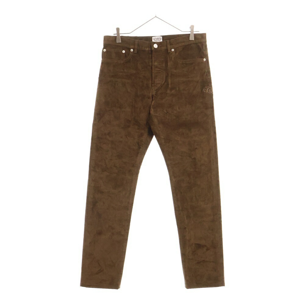 Christian Dior シングル２タックスラックスパンツ 茶/TW275 Christian Dior シングル2タックスラックスパンツ 茶/TW275
