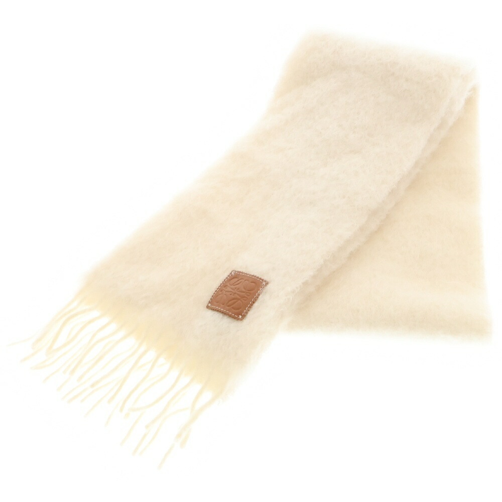 ◇ロエベ◇ アナグラム マフラー モヘア × ウール × ナイロン ホワイト 楽天市場】LOEWE ロエベ BICOLOR SCARF マフラー バイカラー