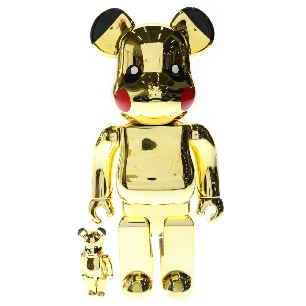 ポケモン - ベアブリック　ピカチュウ100&amp;400% BE@RBRICK ピカチュウ フロッキーVer. 100% & 400%｜MEDICOM TOY