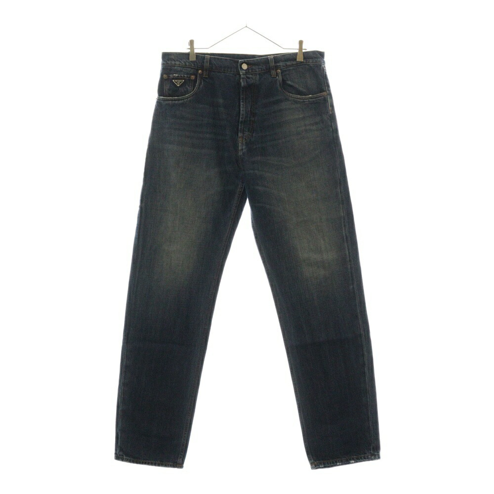 PRADA＊Denim Bermudas バルミューダ デニムパンツ＊送料込 楽天市場】PRADA(プラダ) サイズ:48 21AW Triangle Logo Plate