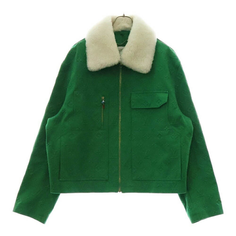 LOUIS VUITTON カジュアルジャケット 紺x緑(星柄) 4103424N0234 楽天市場】LOUIS VUITTON(ルイヴィトン) サイズ:48 20AW ×NIGO