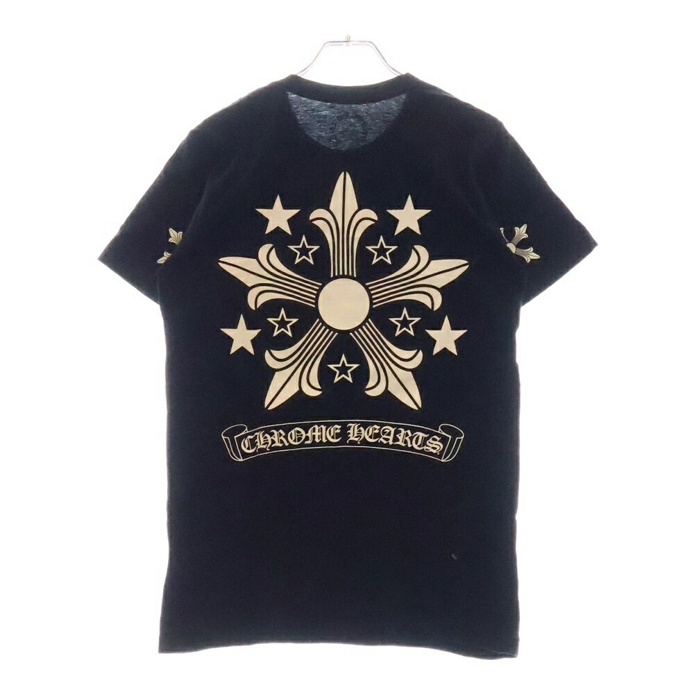 クロムハーツ スター クロス 半袖 Tシャツ ブラック サイズS