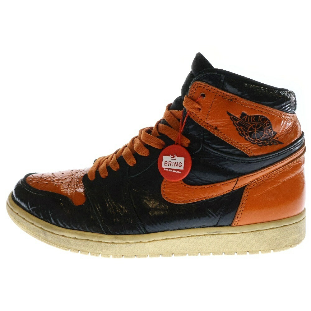 NIKEジョーダンアクセス　新品未使用品　26.0 ハイカットオレンジ/ブラック 楽天市場】NIKE ナイキ AIR JORDAN 1 MID black fire red-white