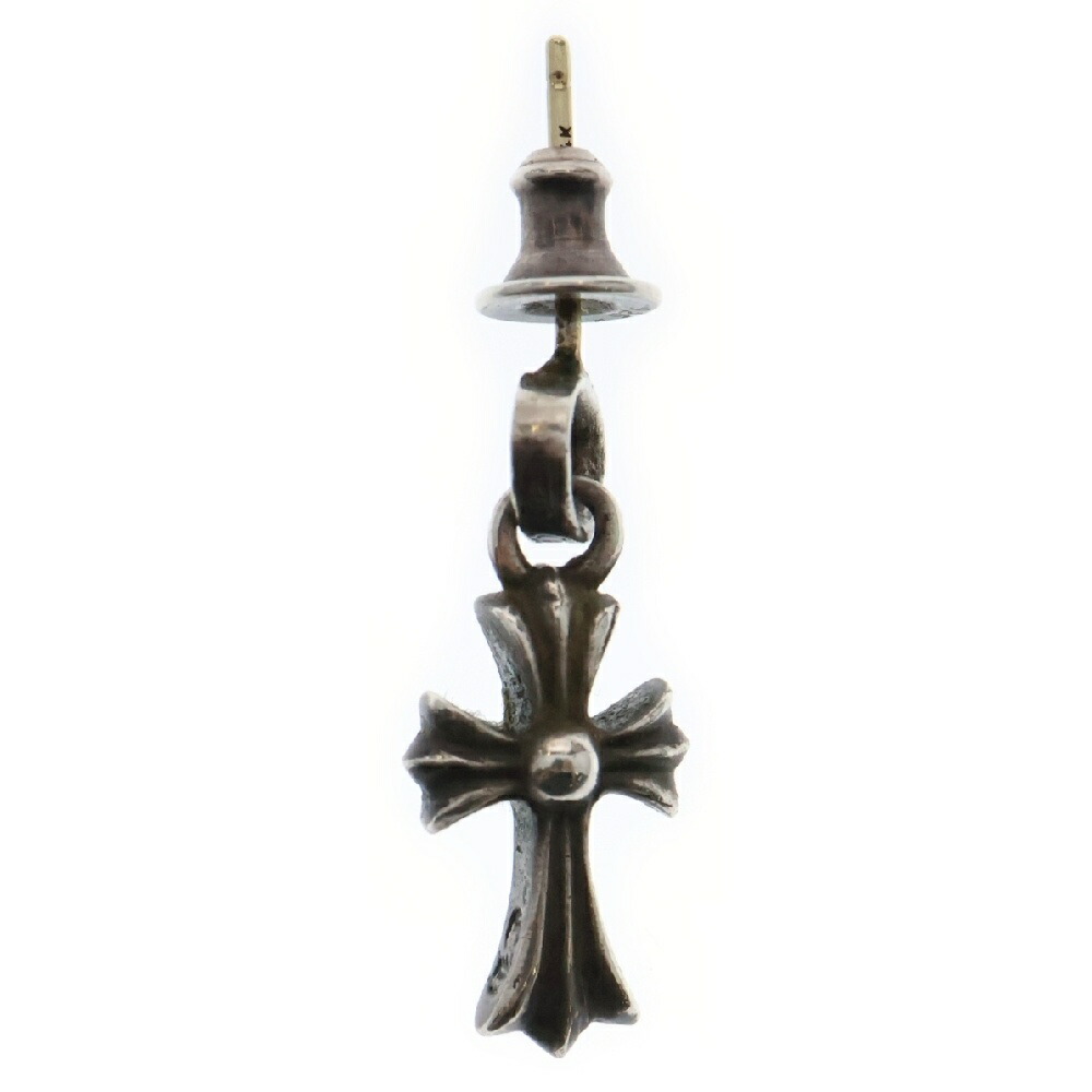 最終値下げ　クロムハーツ18金WGベイビーファットピアス純正ダイヤモンド Chrome Hearts - クロムハーツ 18K BBY F PPRCHN P/D/ベイビー