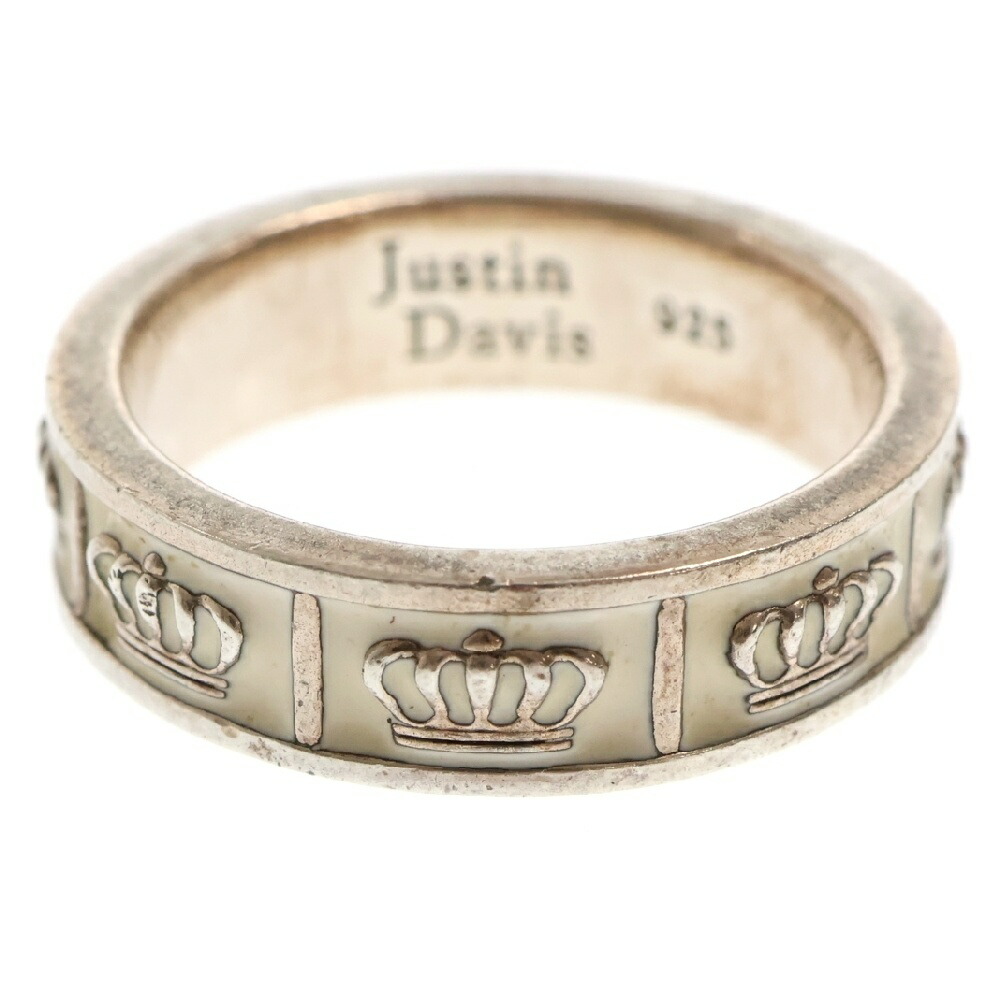 Justin Davis デュオ・チャーム・リング 楽天市場】【中古】JUSTIN DAVIS ジャスティンデイビス リング