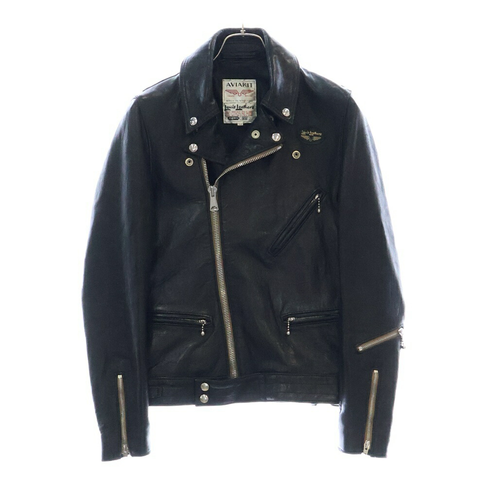 美品　ヴィンテージ ルイスレザー　ファントム　黒　サイズ40 短丈ワイド Lewis Leathers - ルイスレザー ヴィンテージ ファントムの通販