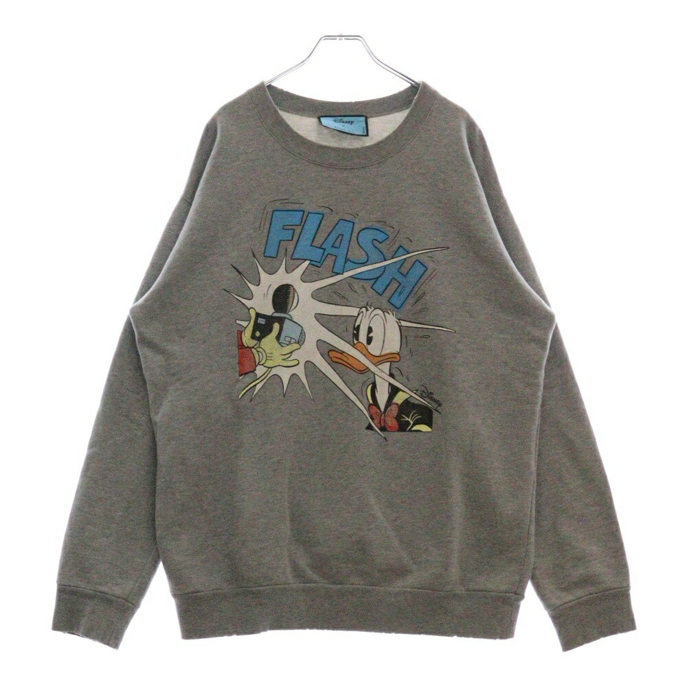 KITH × Disney スウェット Lサイズ 美品 キス スウェット ドナルド Disney donald duck メンズ SIZE