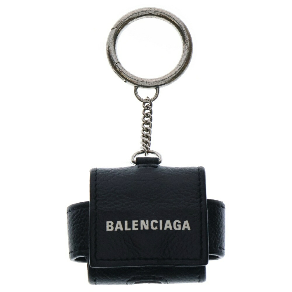 BALENCIAGA AirPodsケース　キーホルダー/キーリング BALENCIAGA】CASH EARPODS AIRPODS ホルダー エアポッツケース