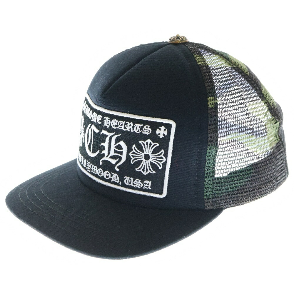 クロムハーツCH刺繍メッシュトラッカーキャップクロスボール付クロムハーツ 楽天市場】CHROME HEARTS(クロムハーツ) サイズ:OS TRUCKER CAP