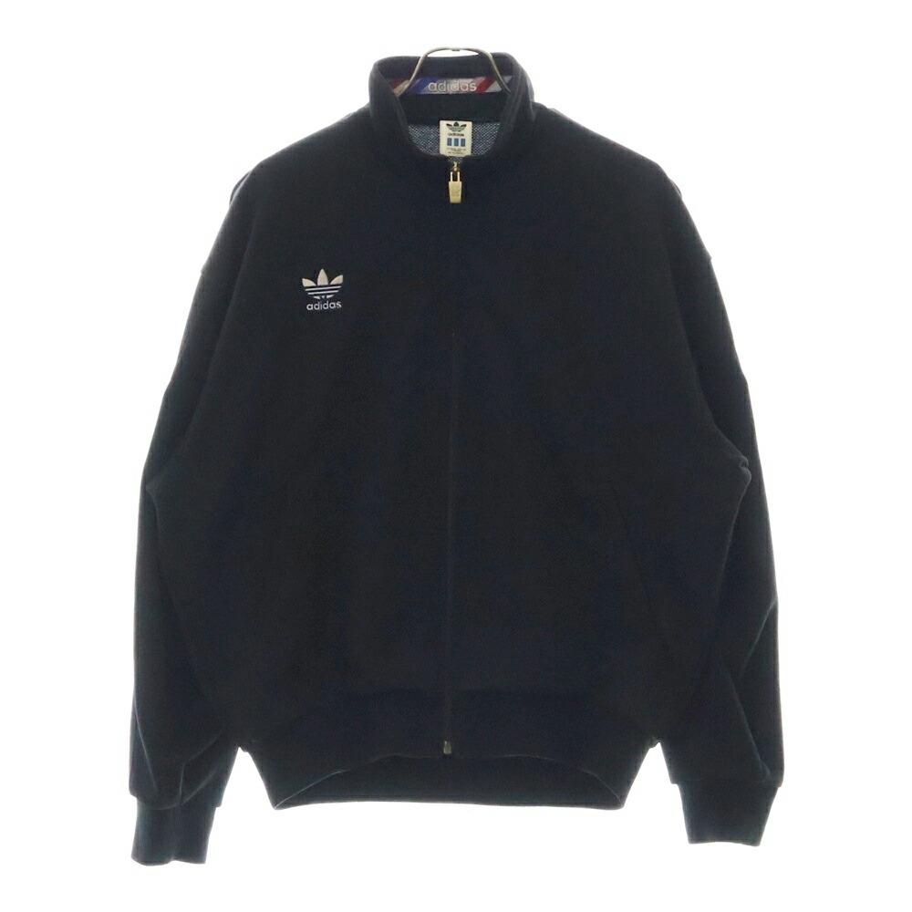 【adidasアディブレイクトラックジャケット】サイズL ジャージ adidas☆黒☆XL☆アディブレイクパーカー☆フーディー☆ジャージ