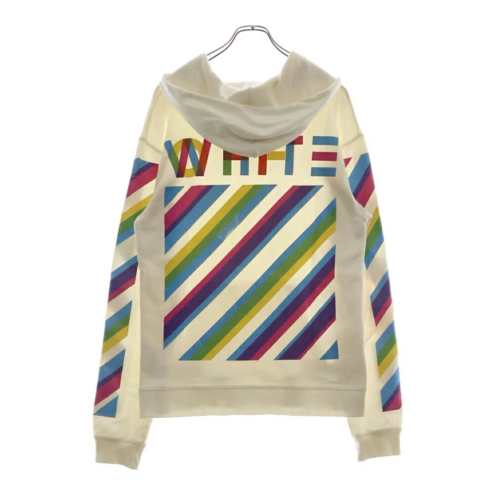 オフホワイト モナリザプリントプルオーバーフーディ ブラック Off-White モナリザグラフィックプルオーバーパーカー ブラック