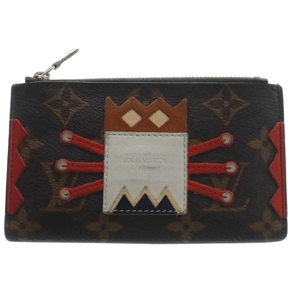 LOUIS VUITTON(ルイヴィトン) モノグラム トライバル ポシェットクレ コインケース ブラウン M60213/SP4104【中古】【程度B】【カラーブラウン】【オンライン限定商品】｜ブランド買取・販売　BRING