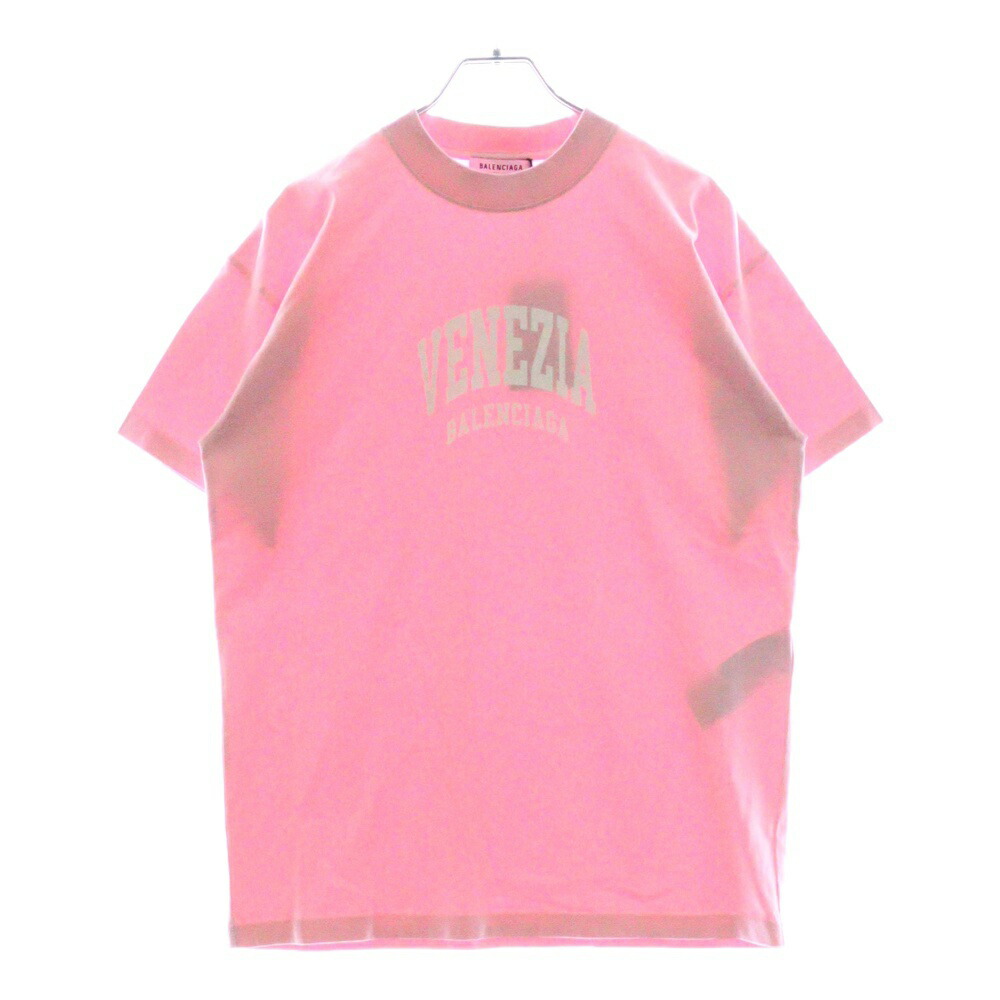 BALENCIAGA バレンシアガ アシンメトリー半袖Tシャツ BALENCIAGA × adidas オーバーサイズ ブラック Tシャツ