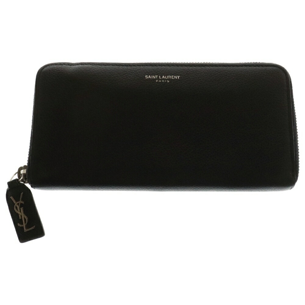 美品◆サンローランパリ 長財布 モノグラム シャドウ コンチネンタルウォレット SAINT LAURENT PARIS サンローラン パリ 財布 長財布 二つ折り