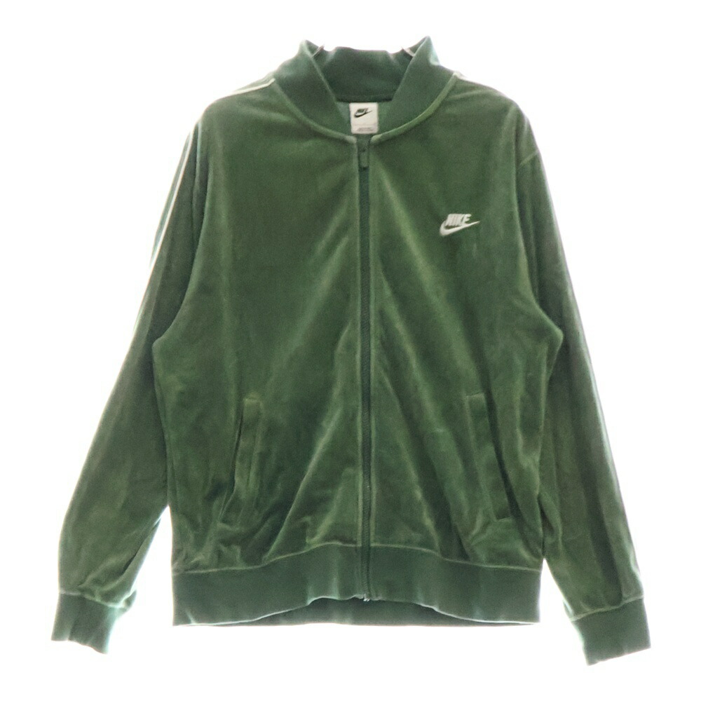 629 NIKE ナイキ ベロアトラックジャケット ダークグリーン 刺繍ロゴ L 楽天市場】NIKE(ナイキ) サイズ:S LOOSE FIT フロントロゴ刺繍