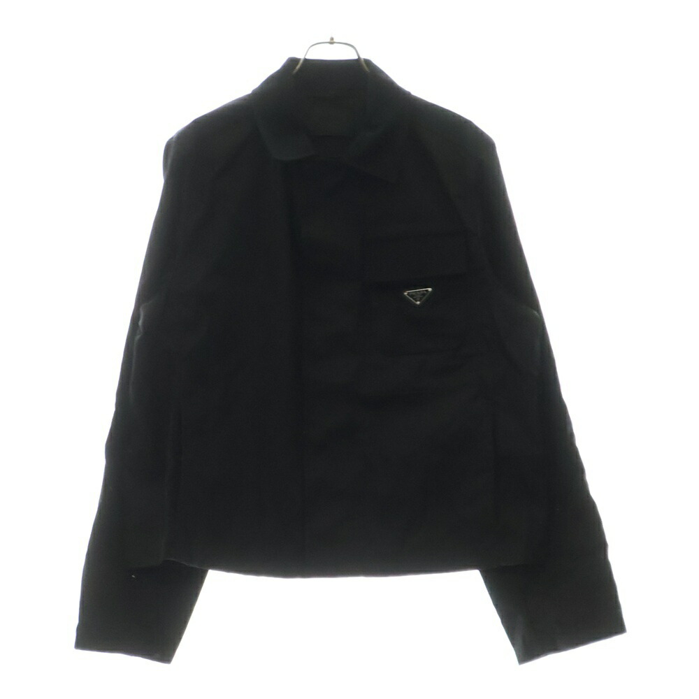 楽天市場】PRADA(プラダ) サイズ:58 Triangle Plate Nylon Hood