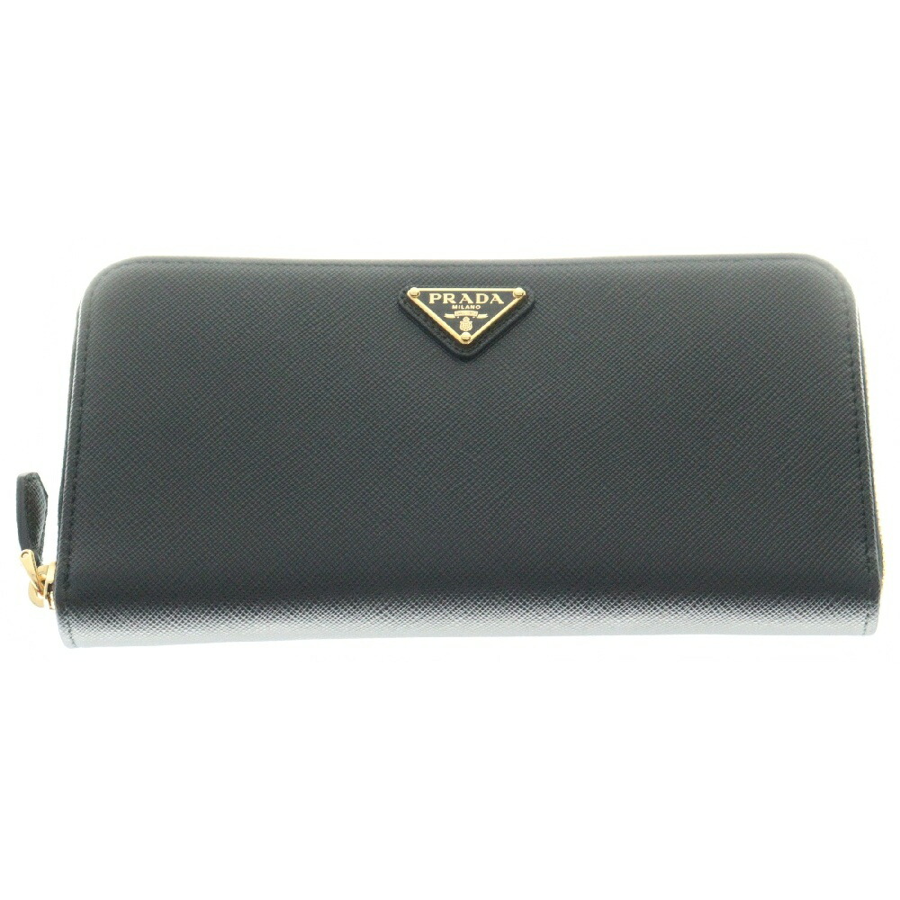 美品☆ PRADA サフィアーノ ラウンドファスナー 長財布 PRADA プラダ サフィアーノ ラウンドファスナー長財布 ロング