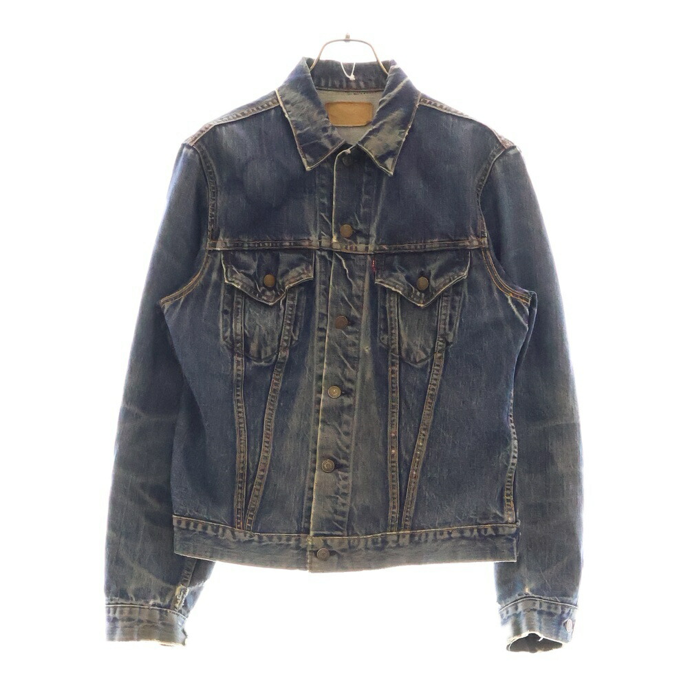 希少 70s リーバイス 4th デニムジャケット 刻印52 移行期 XL相当 70's Levi's リーバイス 70505-0217 デニムジャケット 4th