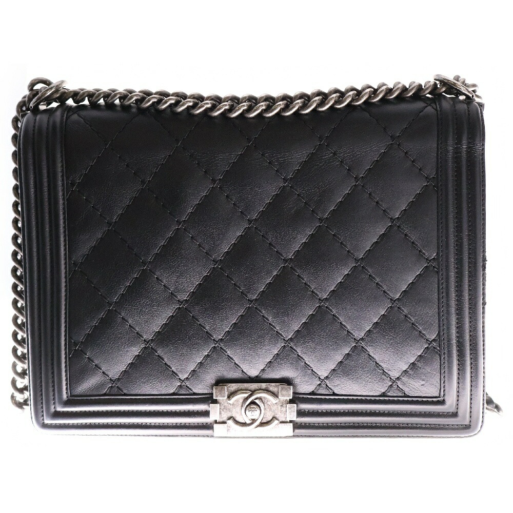 楽天市場】CHANEL(シャネル) ボーイシャネル25 キャビアスキン