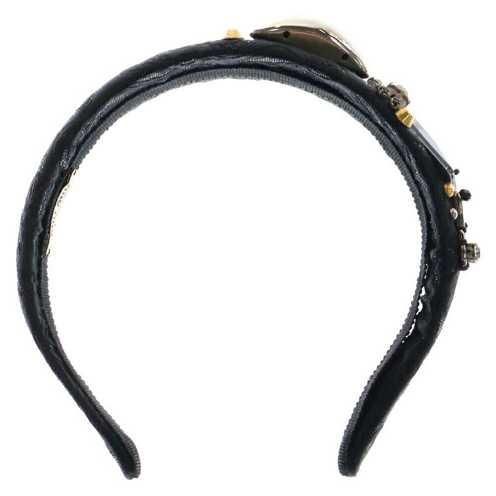 極美品✨ミュウミュウ　バレッタ　ヘアクリップ　近年モデル　スパンコール　ロゴ　黒 楽天市場】miumiu(ミュウミュウ) バレッタ スパンコール ベロア