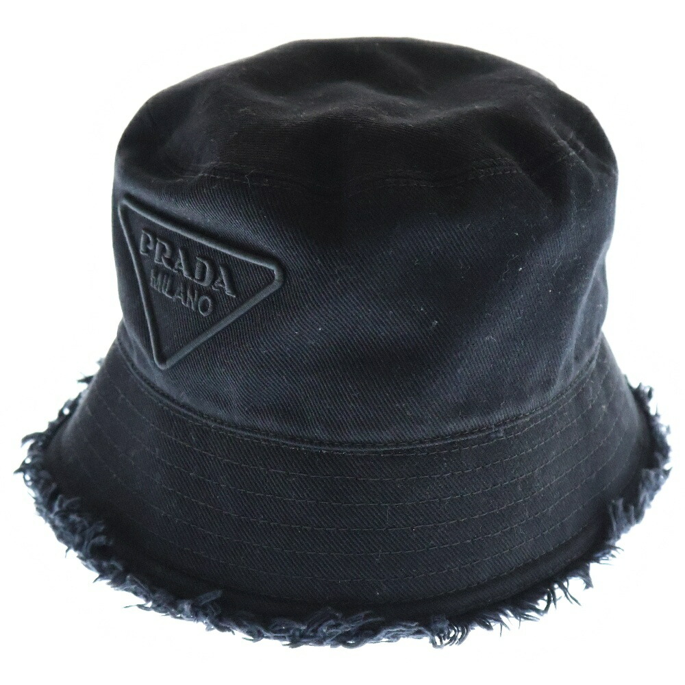 PRADA プラダ PrintDrillHat プリントドリルバケットハット 楽天市場】PRADA(プラダ) サイズ:L Print Drill Hat プリント