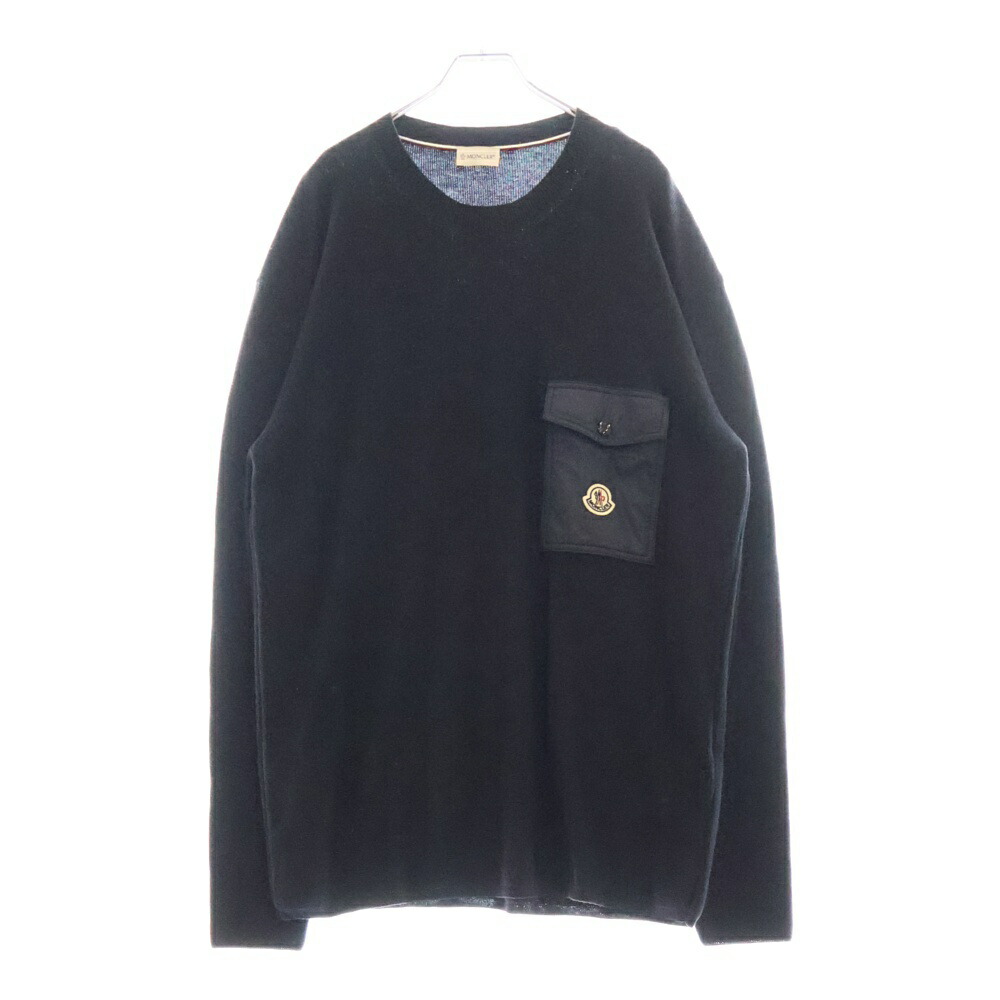 サイズ L　MONCLER HYKE ニットベスト 茶色 定価89100円 サイズ LMONCLER HYKE ニットベスト 茶色 定価89100円