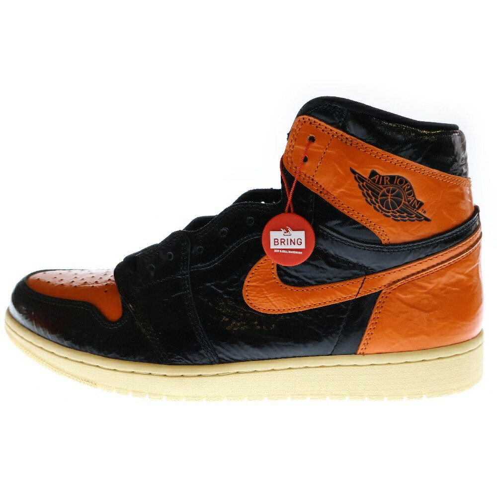 Nike ハイカットシューズ オレンジ/ブラック 新品 楽天市場】NIKE(ナイキ) サイズ:26.0cm エアジョーダン1レトロ