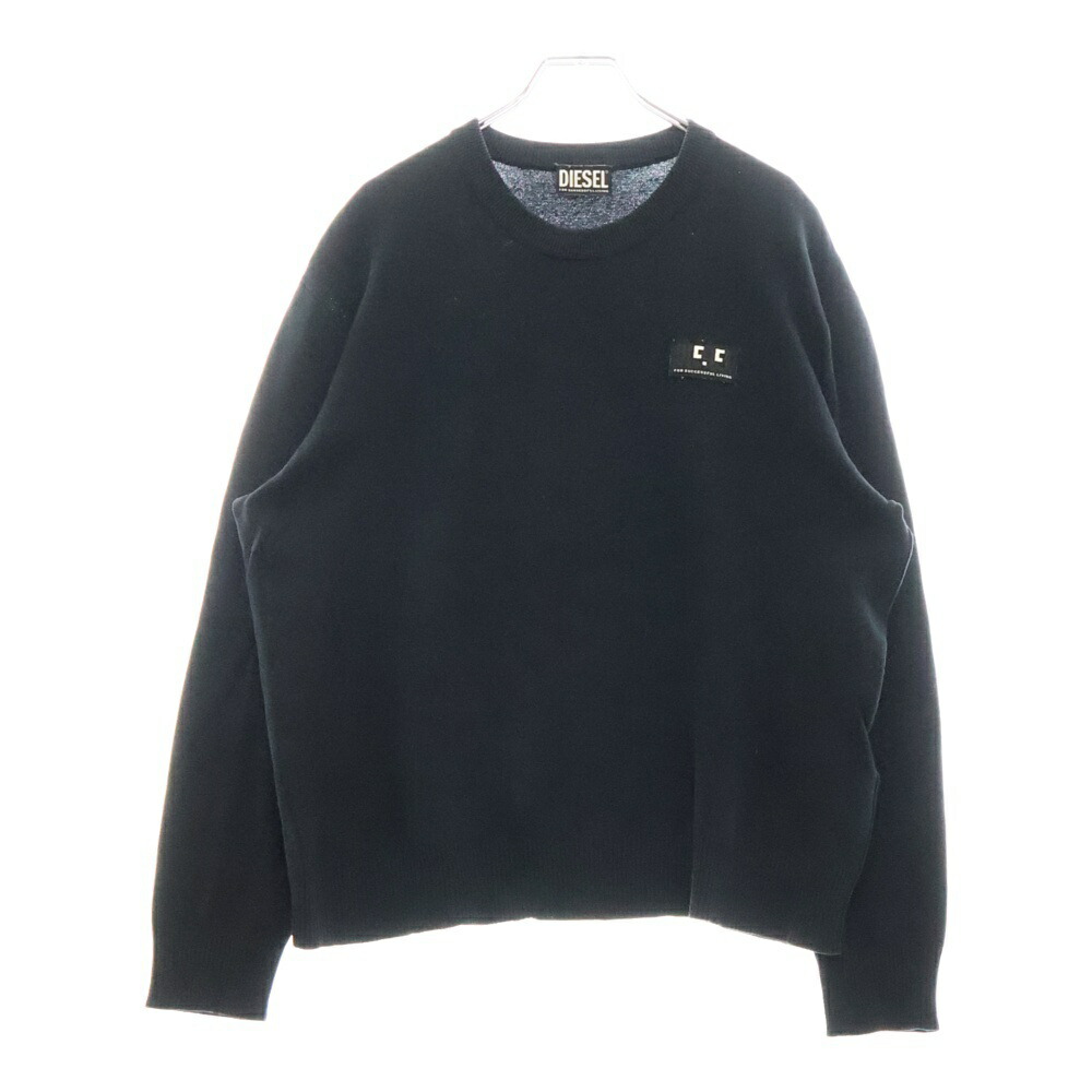 DIESEL 袖ラインロゴ　コットンドライバーズニット　L 楽天市場】DIESEL ディーゼル 長袖 ニット、セーター Knit