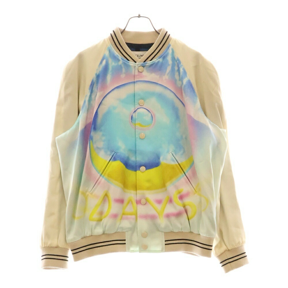 CELINE 22SS 総柄テディスーベニアジャケット 楽天市場】CELINE(セリーヌ) サイズ:46 ハイビスカス総柄 テディ