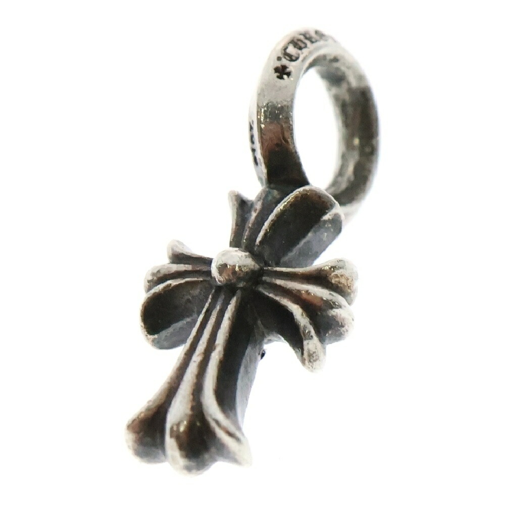 CHROME HEARTS STACK CH CROSS V2 CH Cross Stack Charm Silver