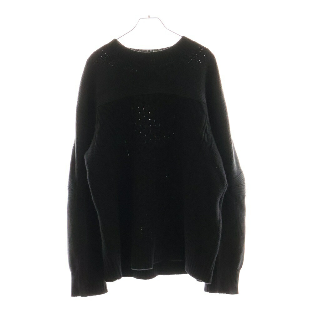 sacai - sacai コントラストパネル セーター Sacai グラデーション セーター | グリーン | FARFETCH JP
