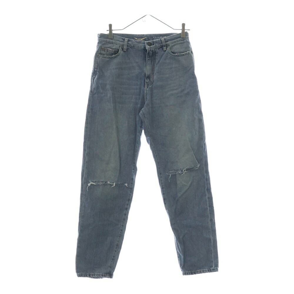 パンツ SAINT LAURENT knee crash studs pants 楽天市場】SAINT LAURENT PARIS(サンローランパリ) サイズ:31